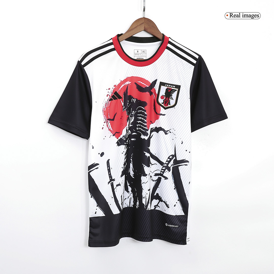 Japan National Team adidas Youth 2022/23 Away Replica Jersey - White