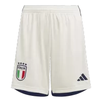 Italy Soccer Shorts 2023/24 Away - elmontyouthsoccer