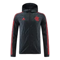 Flamengo Hoodie Windbreaker Jacket 2022/23 - Black - elmontyouthsoccer