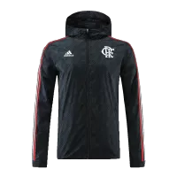 Flamengo Hoodie Windbreaker Jacket 2022/23 - Black - elmontyouthsoccer
