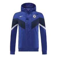 Chelsea Hoodie Windbreaker Jacket 2022/23 - Blue - elmontyouthsoccer