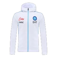 Napoli Hoodie Jacket 2022/23 - White - ijersey
