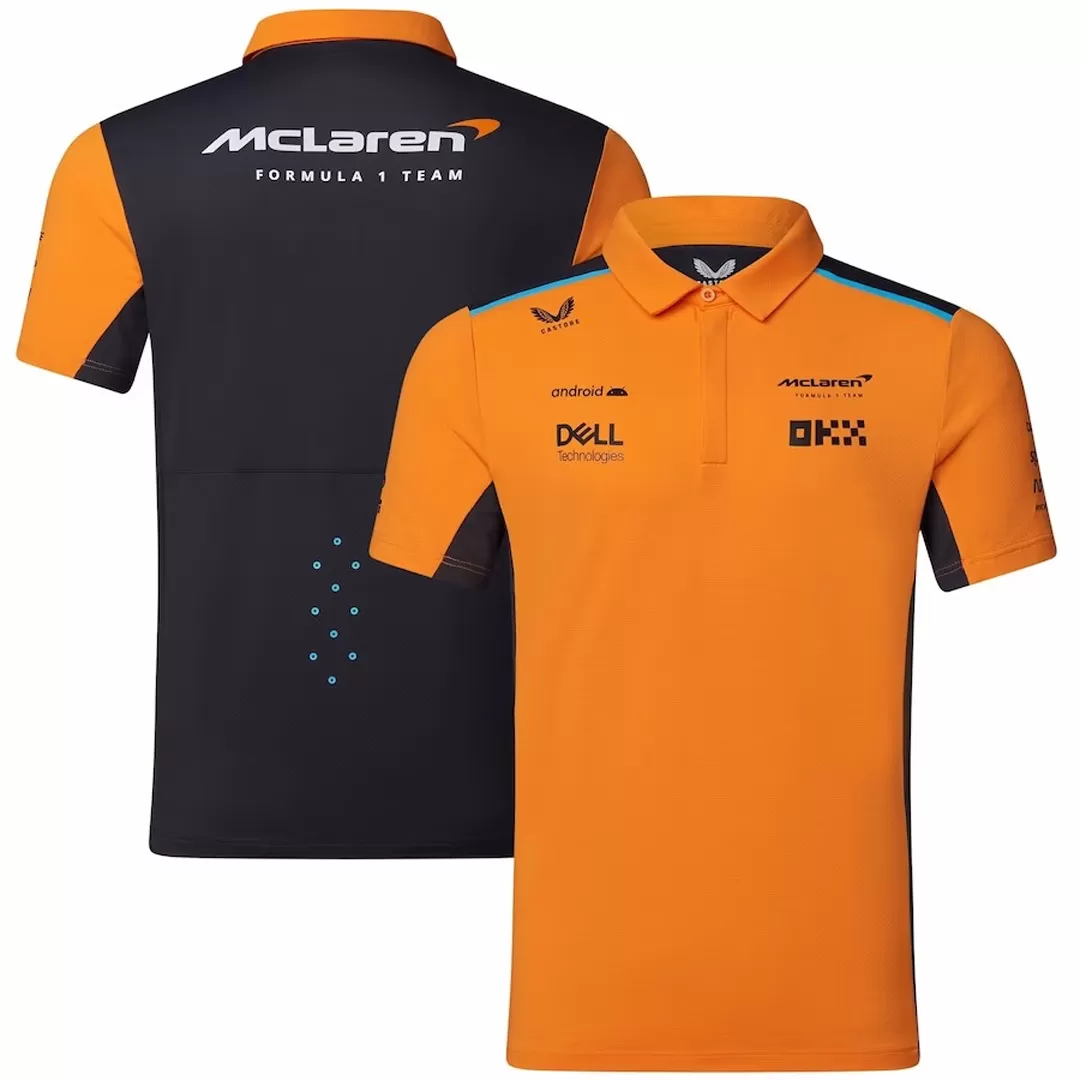 McLaren F1 Racing Team Polo Yellow 2023