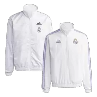 Real Madrid Reversible Anthem Jacket 2022/23 - White - elmontyouthsoccer