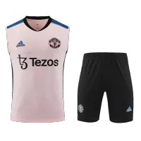 Manchester United Sleeveless Training Jersey Kit 2022/23 Pink - elmontyouthsoccer