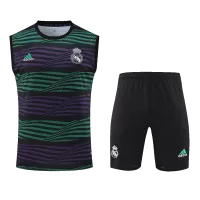 Real Madrid Sleeveless Training Jersey Kit 2022/23 Black&Purple - elmontyouthsoccer