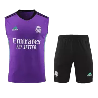 Real Madrid Sleeveless Training Jersey Kit 2022/23 Purple - elmontyouthsoccer