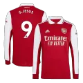 G.JESUS #9 Arsenal Home Jersey 2022/23 - Long Sleeve - elmontyouthsoccer