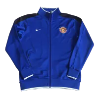 Retro Manchester United Training Jacket 2010 - Blue - elmontyouthsoccer