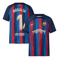 ROSALÍA #1 Barcelona Jersey 2022/23 Authentic Motomami Limited Edition - ijersey
