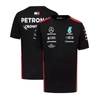 Mercedes AMG Petronas F1 Racing Team T-Shirt - Black 2023 - elmontyouthsoccer