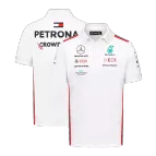 Mercedes AMG Petronas F1 Racing Team Polo 2023 - White - elmontyouthsoccer