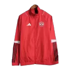 Manchester United Windbreaker Jacket 2023/24 - Red - elmontyouthsoccer