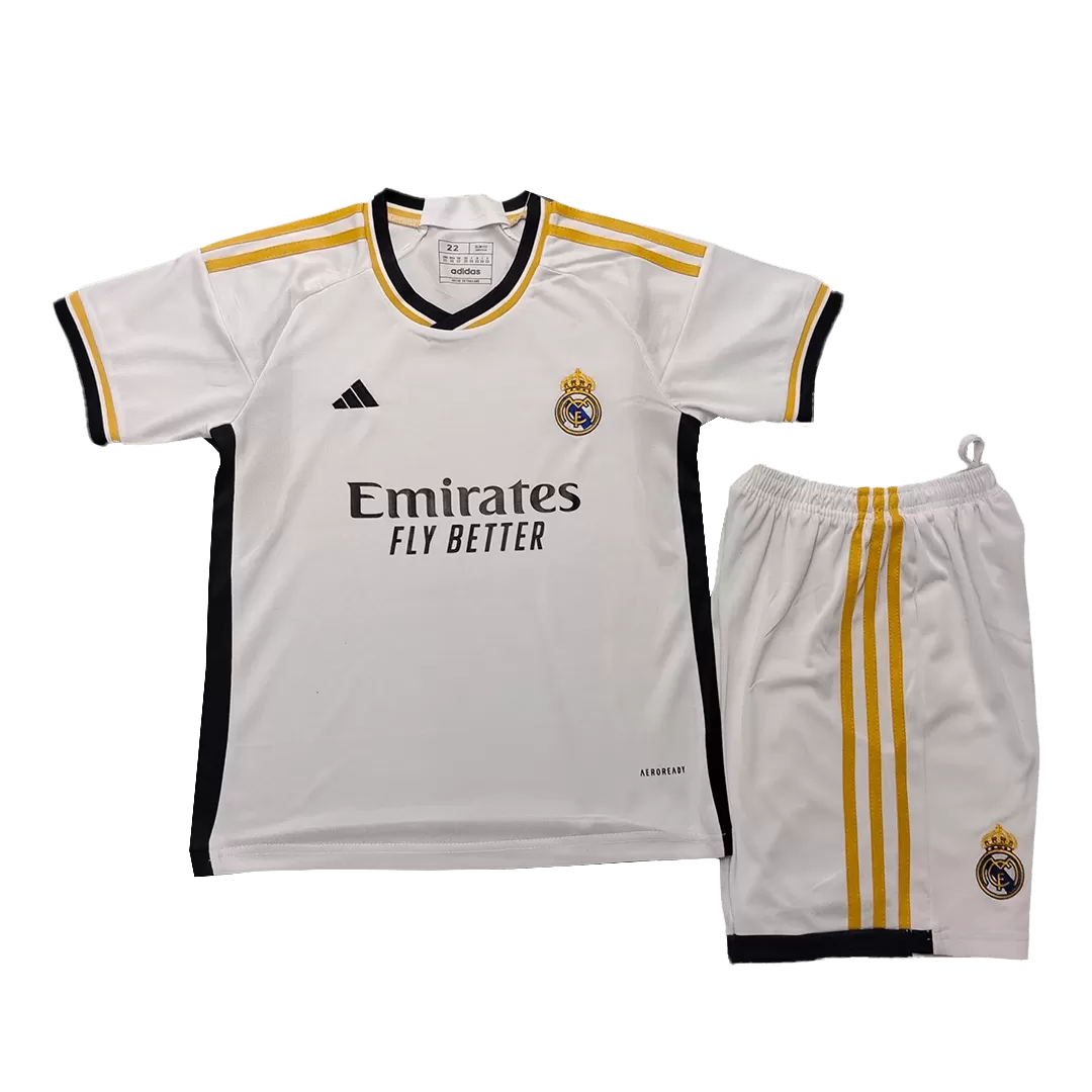 Youth Real Madrid Jersey Kit 2023/24 Home | Elmont Youth Soccer