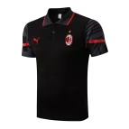 AC Milan Core Polo Shirt 2022/23 - Black - elmontyouthsoccer