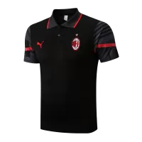 AC Milan Core Polo Shirt 2022/23 - Black - ijersey