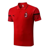 AC Milan Core Polo Shirt 2022/23 - Red - ijersey