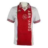 Ajax Jersey 1995/96 Home Retro - elmontyouthsoccer