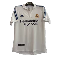 Real Madrid Jersey 2001/02 Home Retro - elmontyouthsoccer