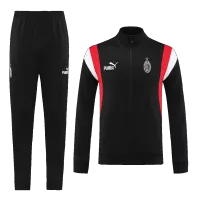 AC Milan Jacket Tracksuit 2023/24 - Black - elmontyouthsoccer