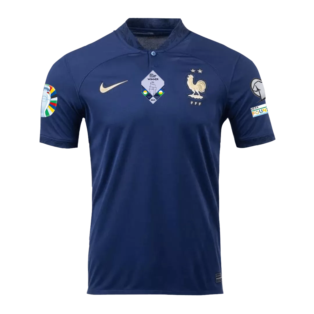 France Jersey Home  - EURO 2024 QUALIFYING