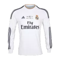 Real Madrid Home Jersey Retro 2013/14 By - Long Sleeve - ijersey