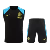 Inter Milan Sleeveless Training Jersey Kit 2023/24 - elmontyouthsoccer