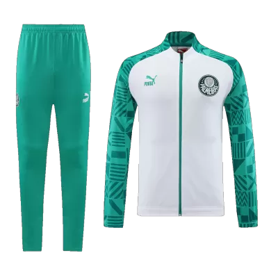 Palmeiras Tracksuit 2023/24 - White&Green - ijersey