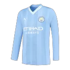 Manchester City Home Jersey 2023/24 - Long Sleeve - elmontyouthsoccer