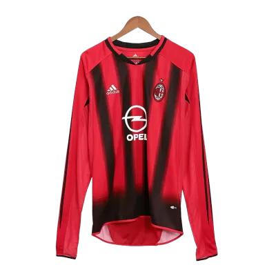 AC Milan Jersey 2004/05 Home Retro - Long Sleeve - ijersey