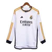 Real Madrid Home Jersey 2023/24 - Long Sleeve - elmontyouthsoccer