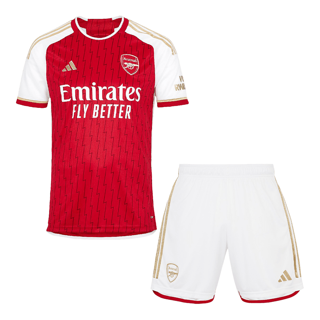Youth Arsenal Jersey Whole Kit 2023/24 Home - ijersey