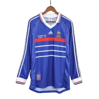 France Jersey 1998 Home Retro - Long Sleeve - ijersey