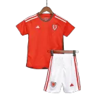 Youth Wales Jersey Kit 2022 Home - elmontyouthsoccer