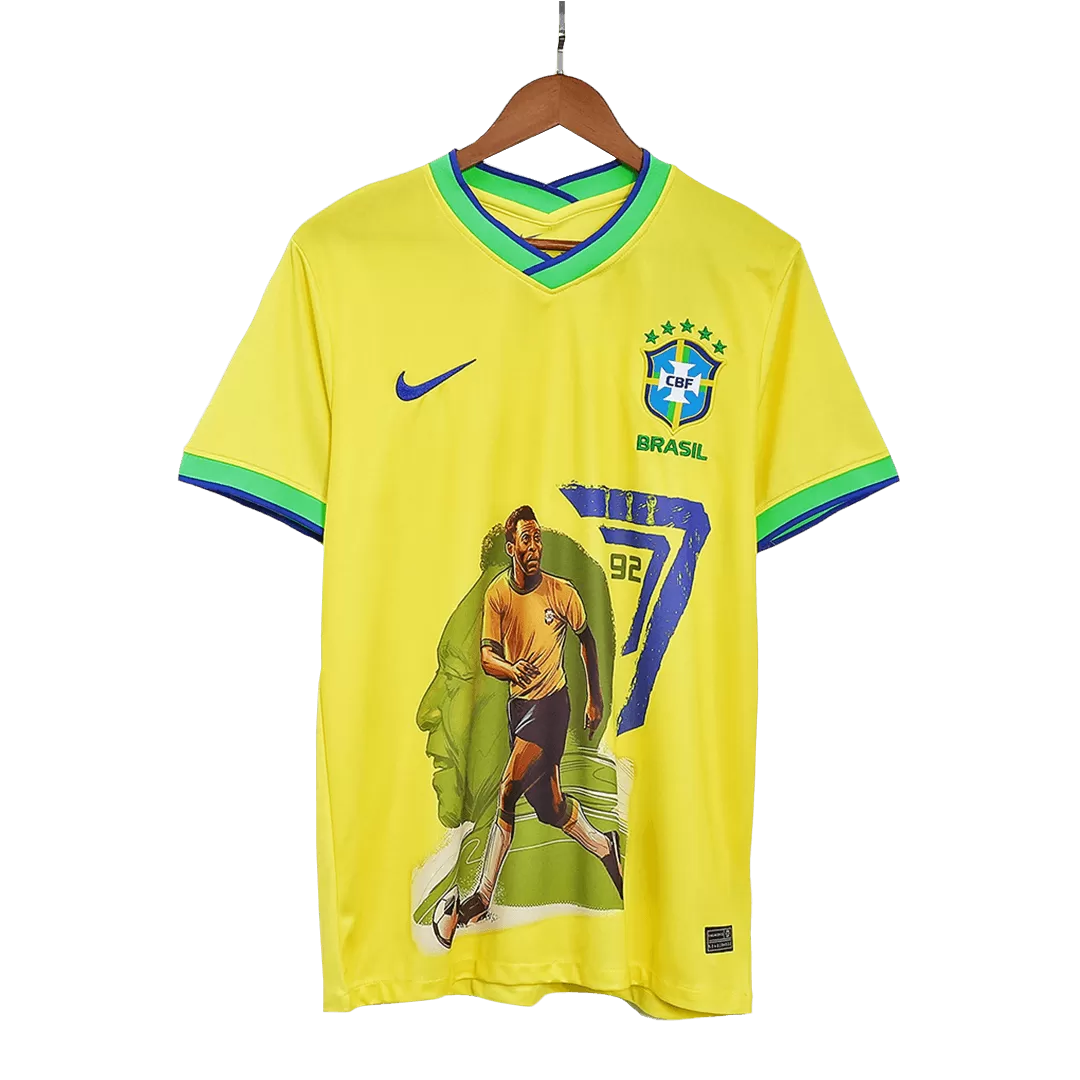 Authentic Brazil PELÉ Commemorative Soccer Jersey 2022