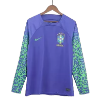 Brazil Away Jersey 2022 - Long Sleeve World Cup - ijersey