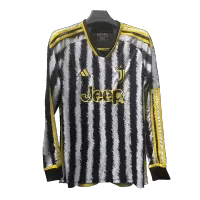 Juventus Home Jersey 2023/24 - Long Sleeve - elmontyouthsoccer