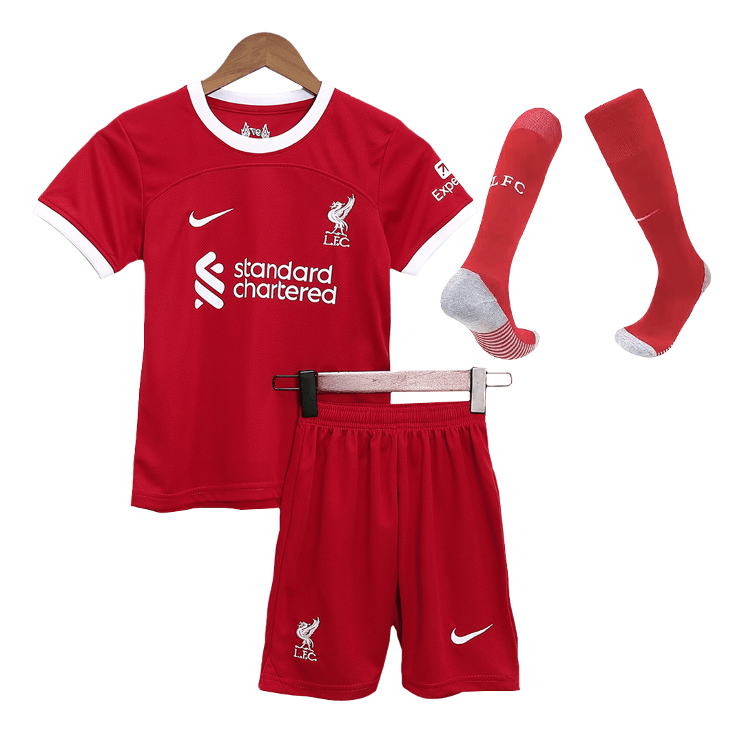 Youth Liverpool Jersey Whole Kit 2023/24 Home - ijersey
