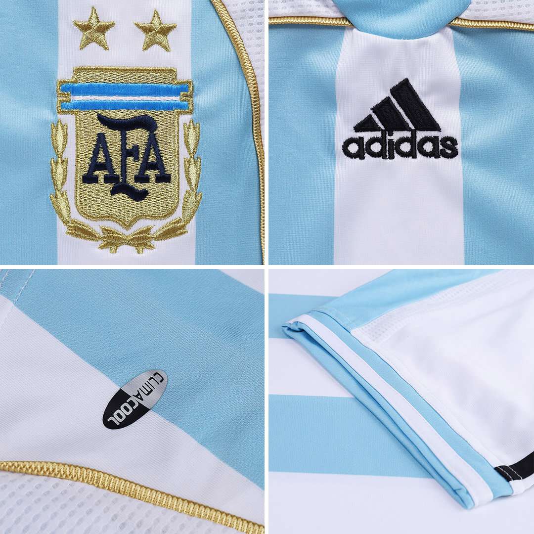 2006-07 Argentina Home L/S No.19 MESSI 06-07 jersey Shirt trikot BNWT