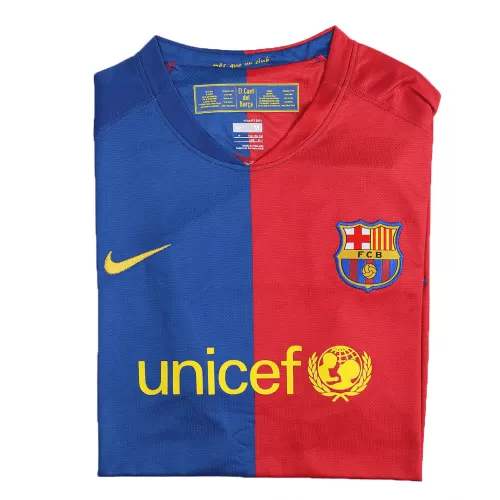 Retro 2008/09 Barcelona Home Soccer Jersey