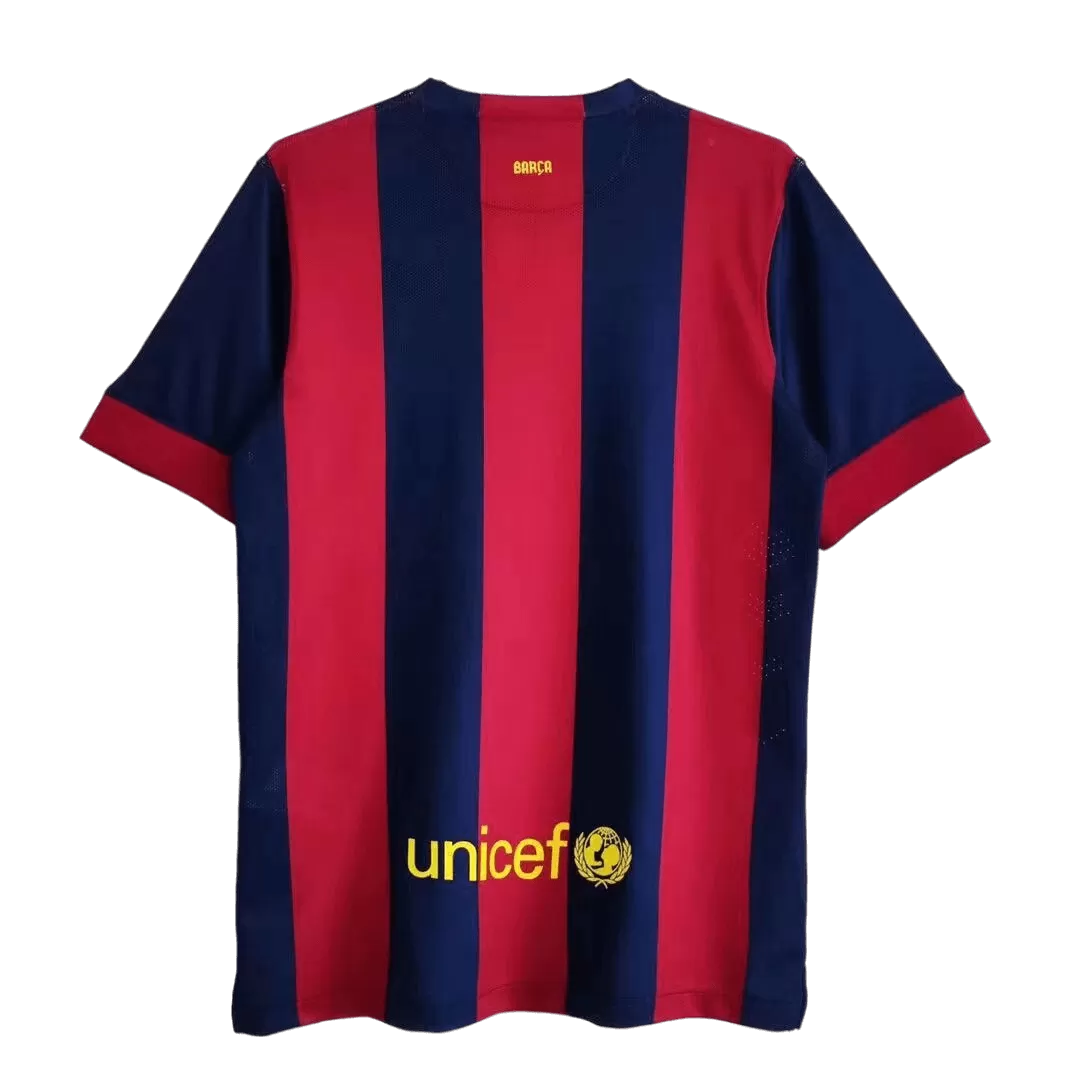 MESSI #10 Barcelona Jersey 2014/15 Home Retro