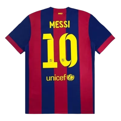 MESSI #10 Barcelona Jersey 2014/15 Home Retro - ijersey