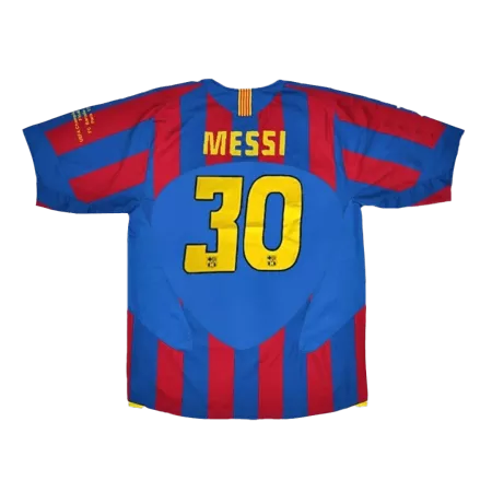 MESSI #30 Barcelona Jersey 2005/06 Home Retro - UCL Final - ijersey