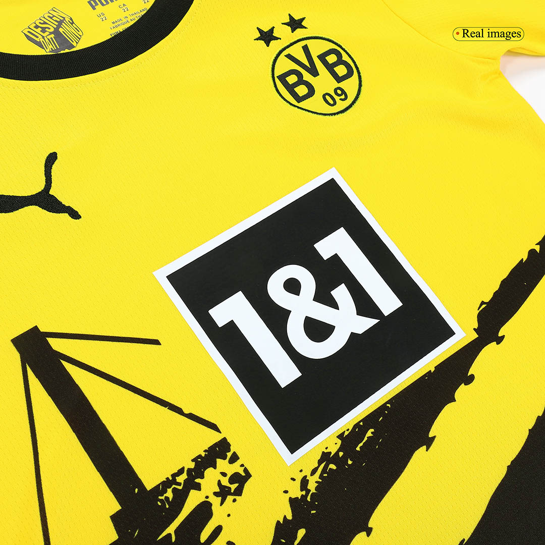 Youth Borussia Dortmund Jersey Whole Kit 2023/24 Home - ijersey