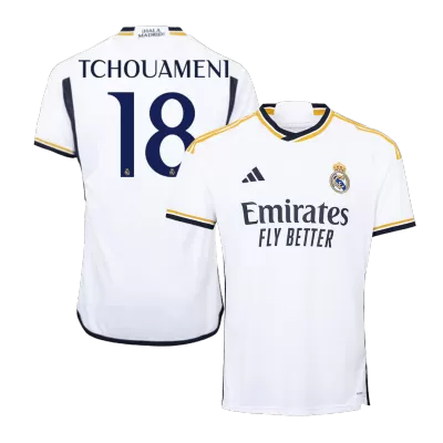 TCHOUAMENI #18 Real Madrid Jersey 2023/24 Home - ijersey