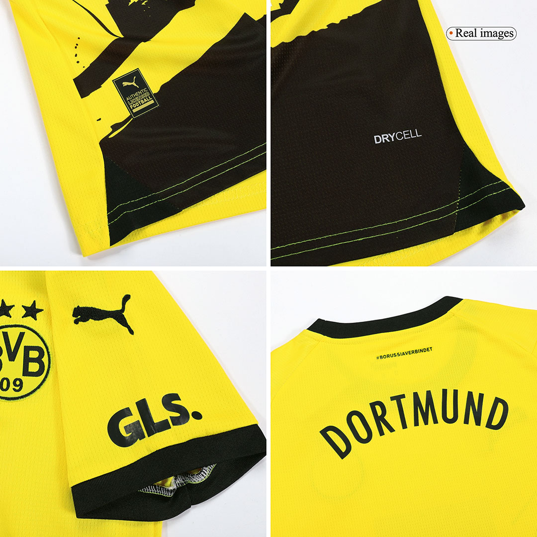 Youth Borussia Dortmund Jersey Whole Kit 2023/24 Home - ijersey