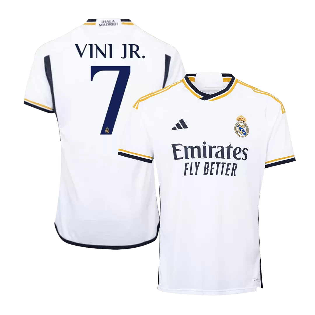 VINI JR. #7 Real Madrid Jersey 2023/24 Home