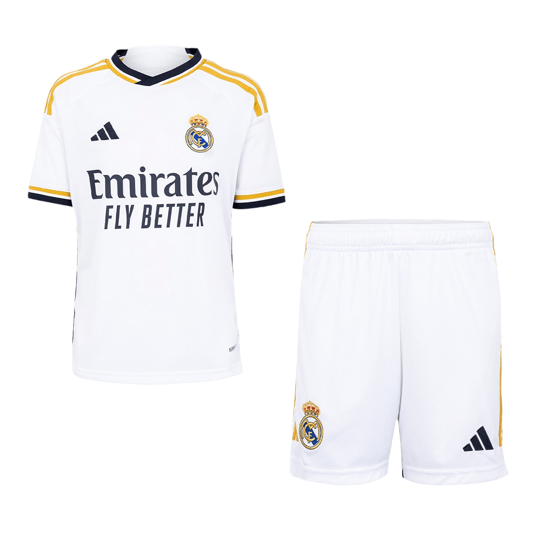 Youth Real Madrid Jersey Whole Kit 2023/24 Home - ijersey