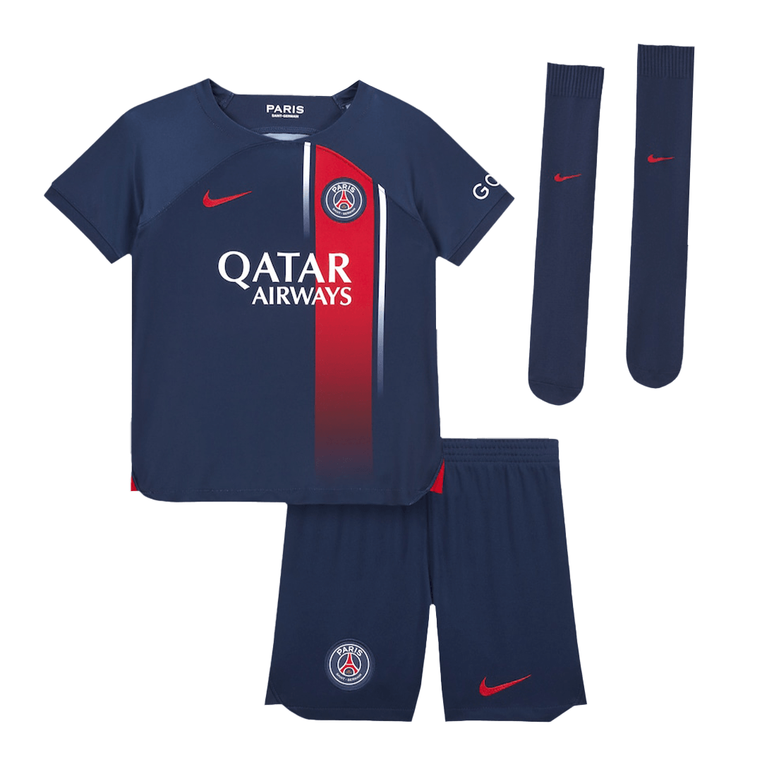 Youth PSG Jersey Whole Kit 2023/24 Home - ijersey