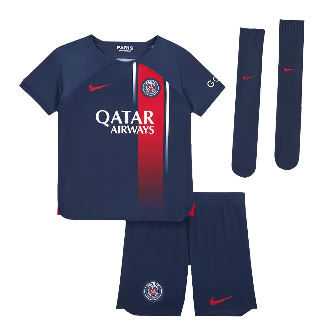 Youth Messi #30 PSG Jersey Kit 2021/22 Home